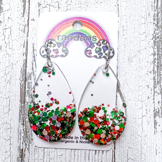 Envy Stylz Boutique Women - Accessories - Earrings Randan's Christmas Confetti Earrings