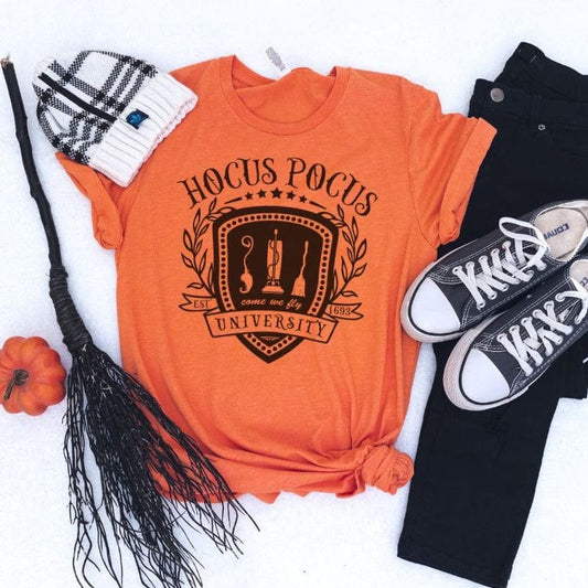 Envy Stylz Boutique Women - Apparel - Shirts - T-Shirts *Deal Of The Day* Hocus Pocus University Graphic Tee