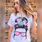 Envy Stylz Boutique Women - Apparel - Shirts - T-Shirts Easter Messy Bun Graphic Tee