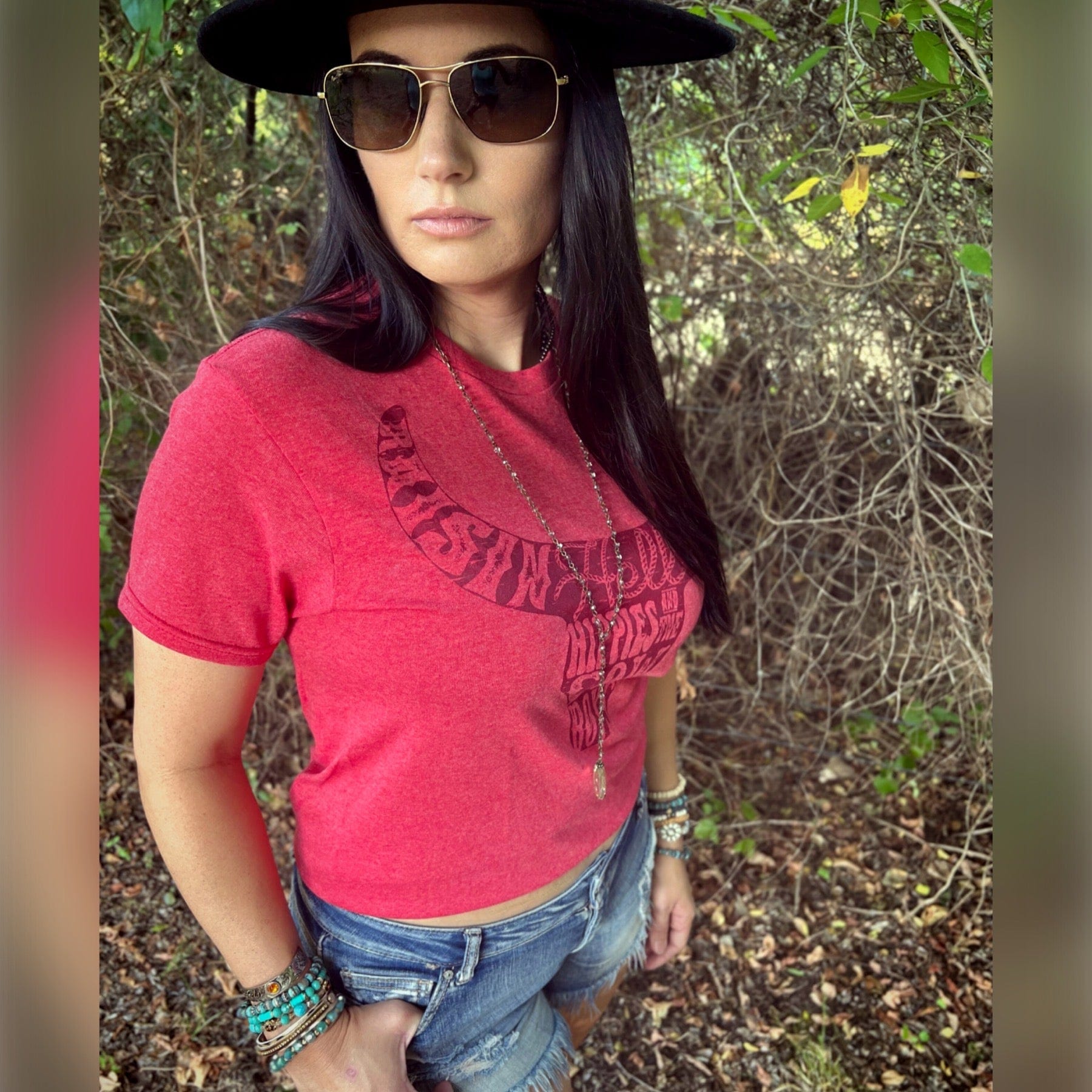 Envy Stylz Boutique Women - Apparel - Shirts - T-Shirts Hippies & Cowboys Graphic Tee
