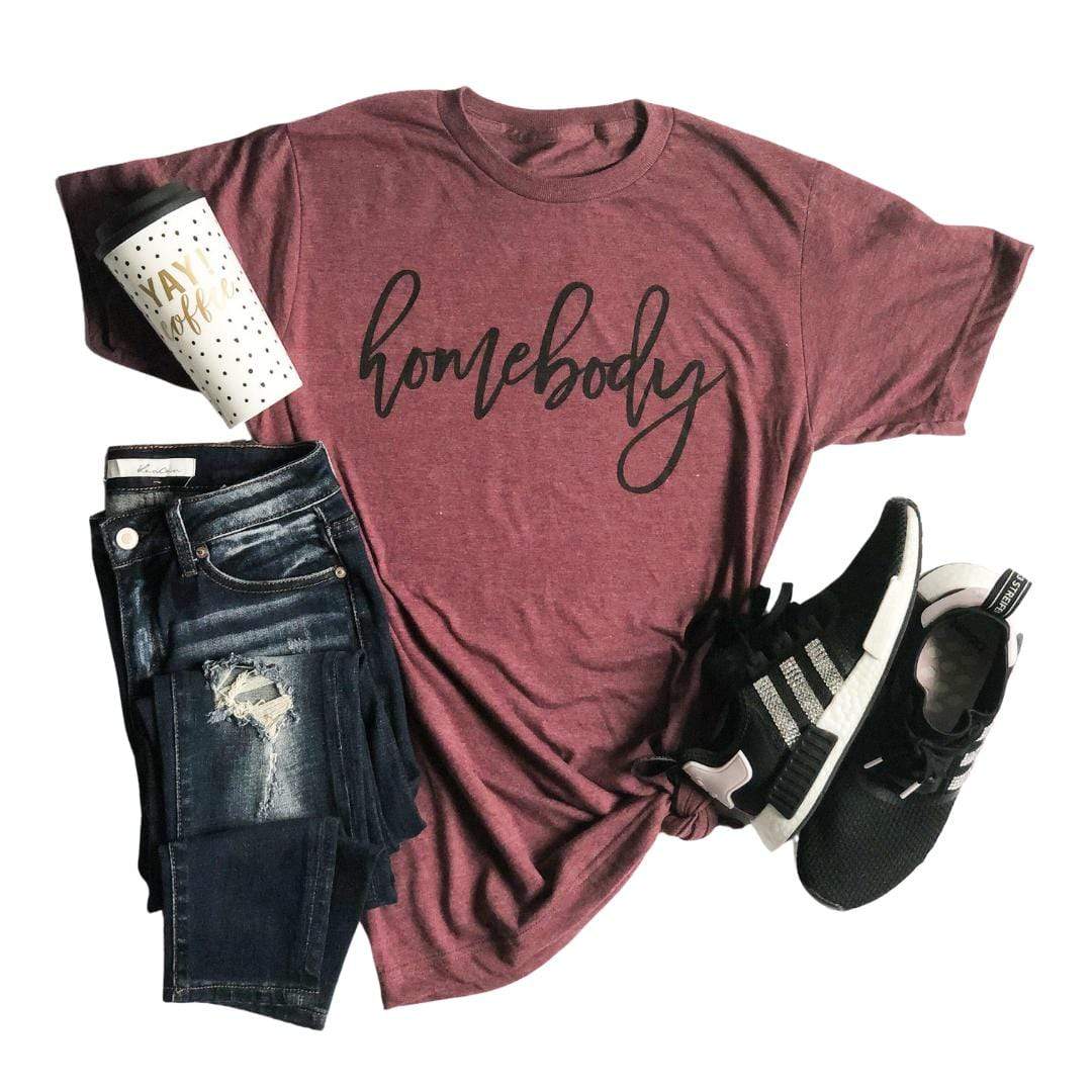 Envy Stylz Boutique Women - Apparel - Shirts - T-Shirts Homebody Soft Graphic Tee