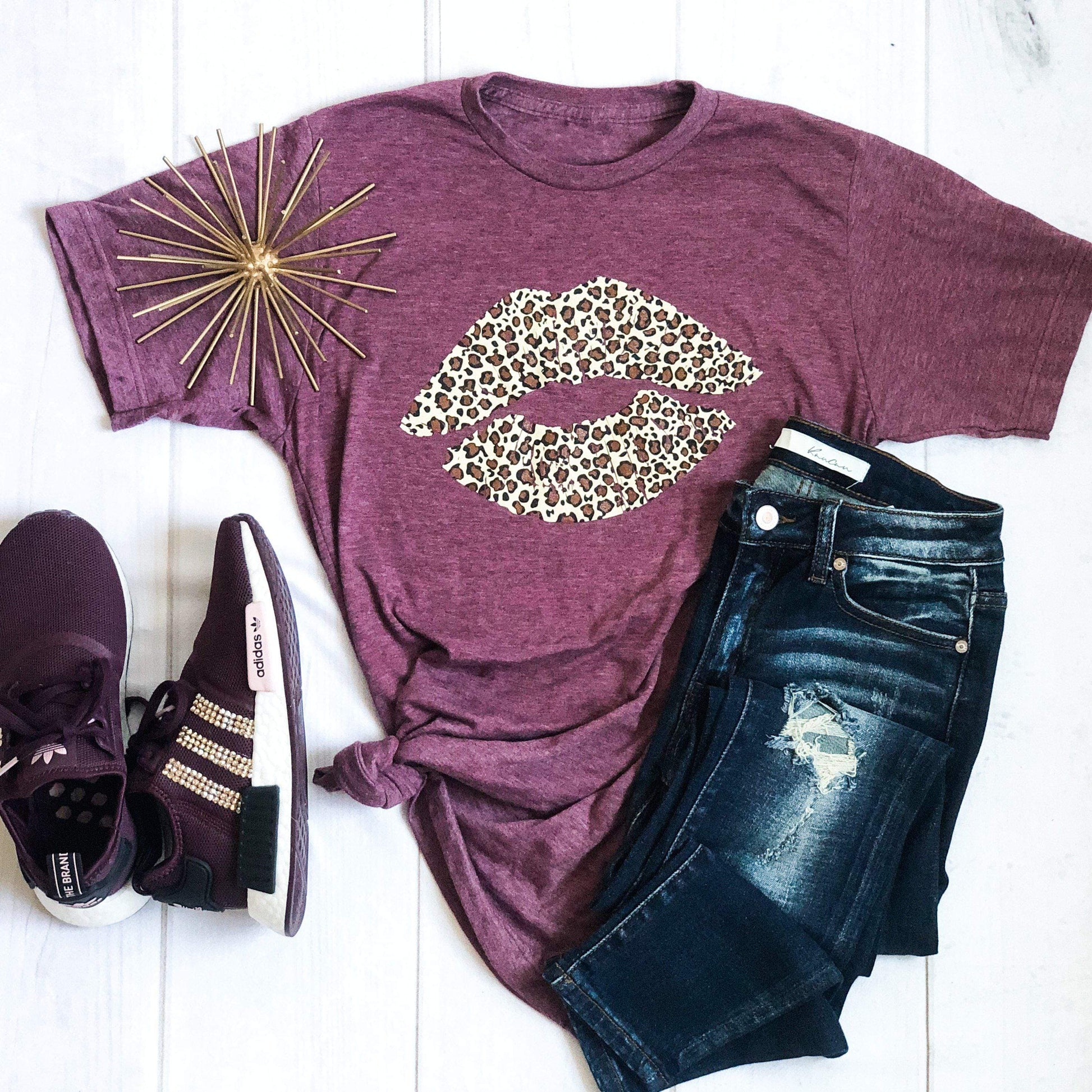 Leopard Lips Soft Graphic Tee