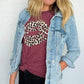 Envy Stylz Boutique Women - Apparel - Shirts - T-Shirts Leopard Lips Soft Graphic Tee