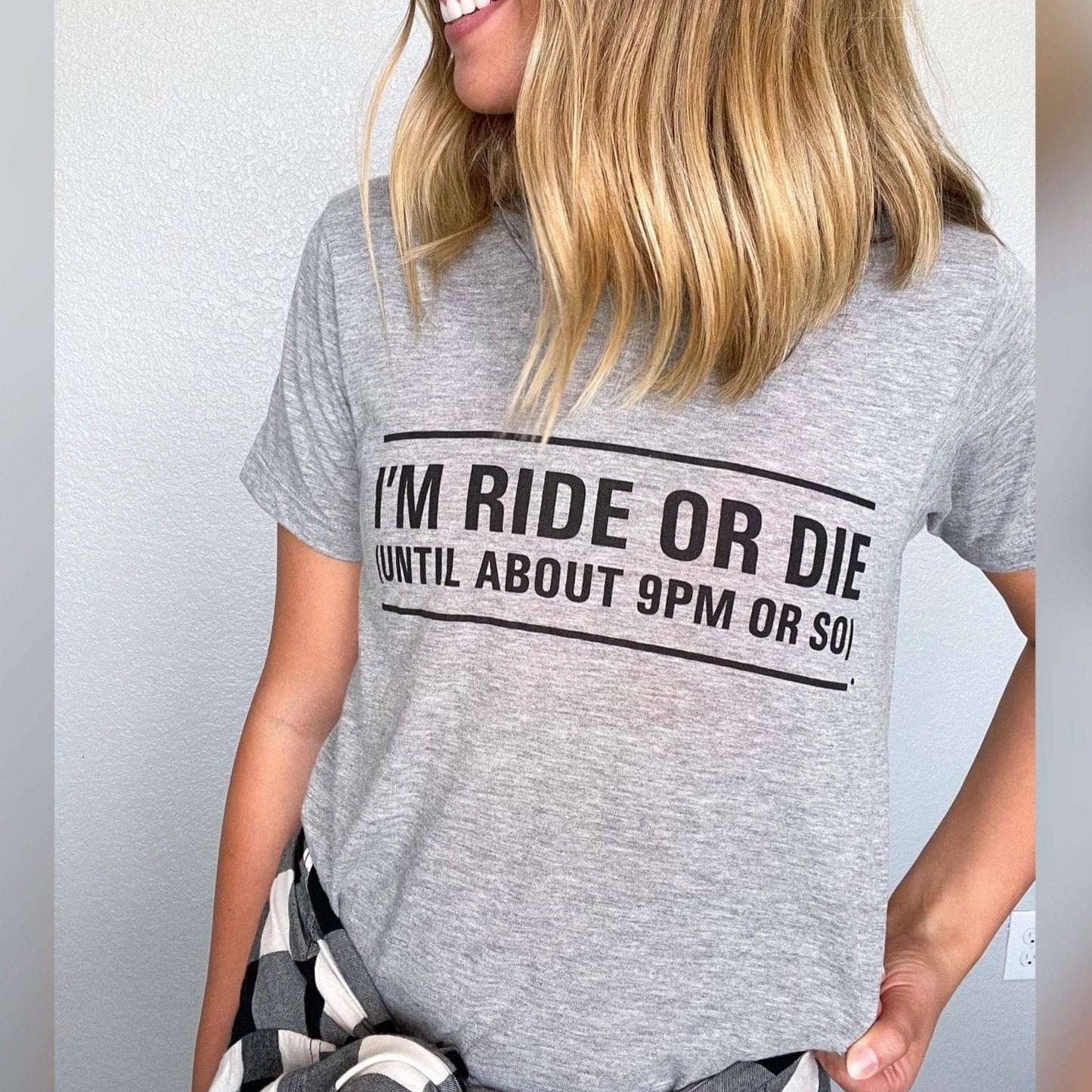 Envy Stylz Boutique Women - Apparel - Shirts - T-Shirts Ride Or Die Soft Graphic Tee