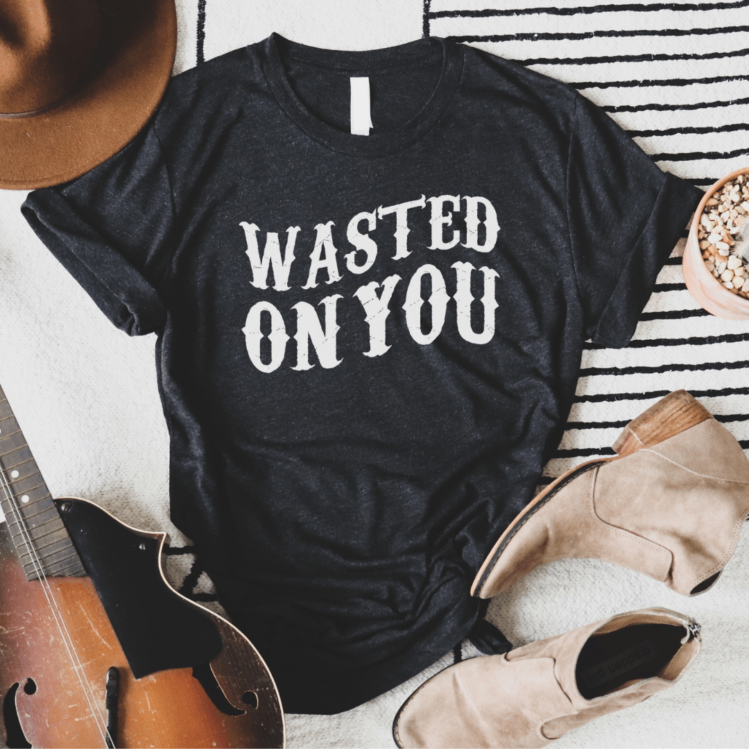 Envy Stylz Boutique Women - Apparel - Shirts - T-Shirts Wasted On You Soft Graphic Tee