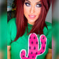 Envy Stylz Boutique Women - Apparel - Shirts - T-Shirts Watermelon Cactus Graphic Tee