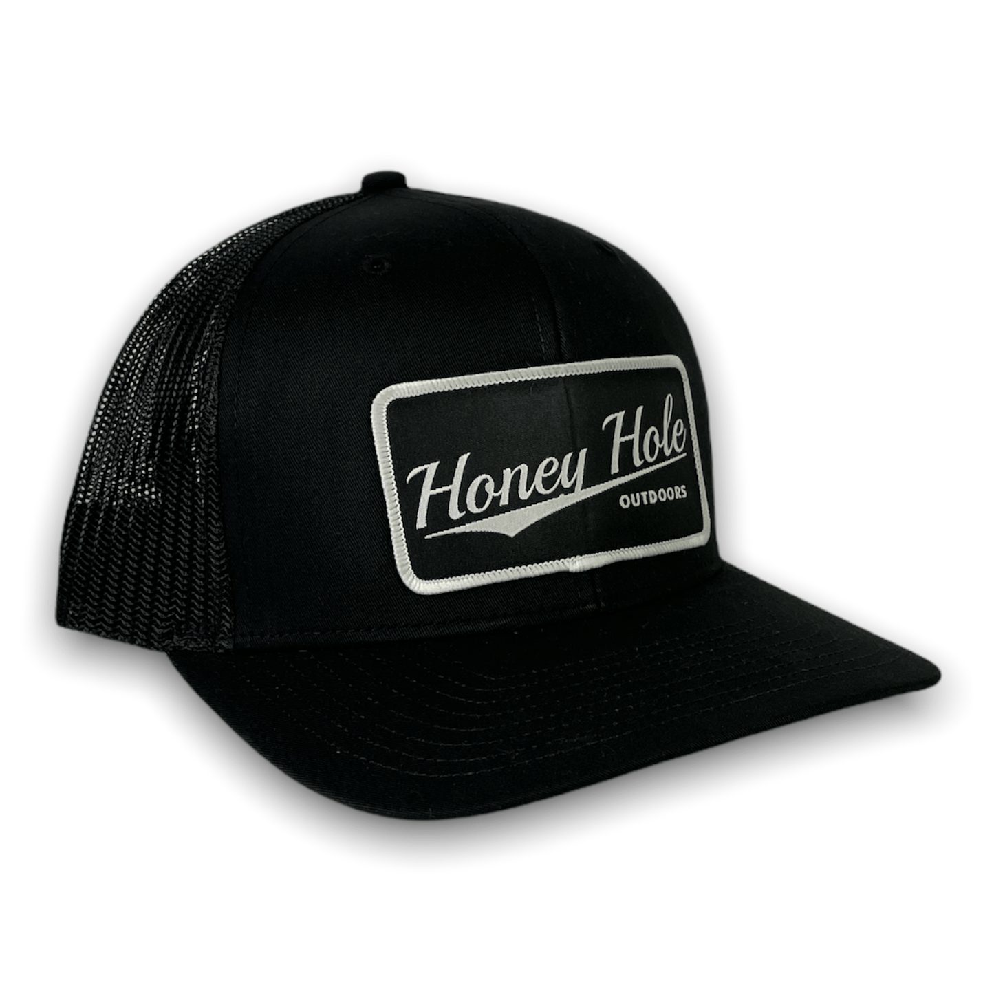 Honey Hole Outdoors Mens Black Mens Honey Hole Outdoors Hat