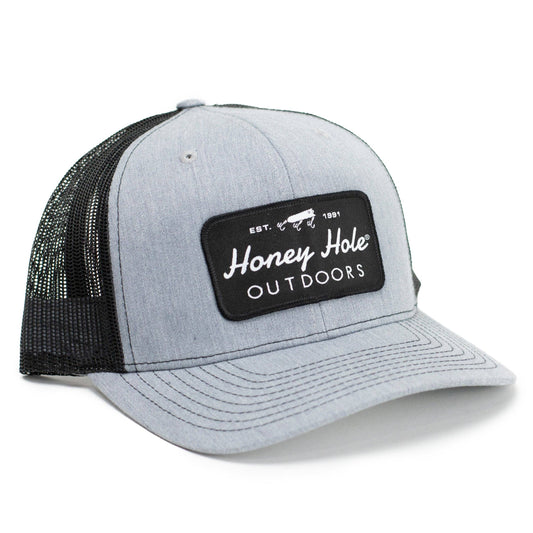 Honey Hole Outdoors Mens Mens Honey Hole Outdoors Heather Grey Hat