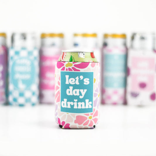 Mugsby Let's Day Drink Funny Can Cooler