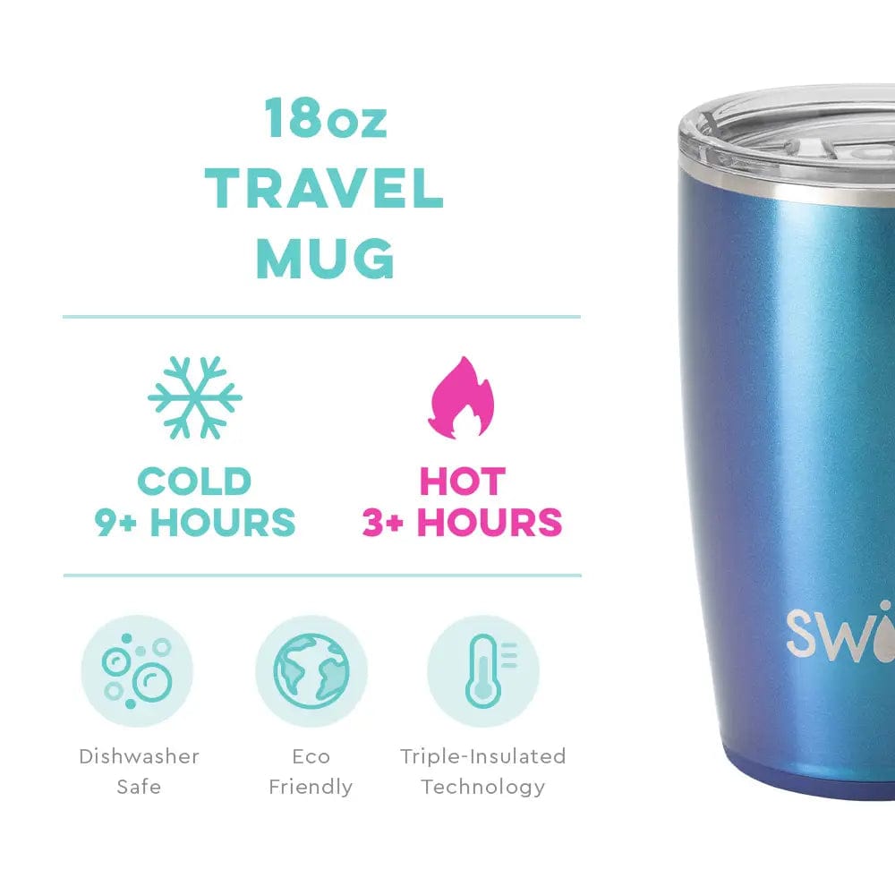 Swig Tumbler Shimmer Mermazing Travel Mug 18oz