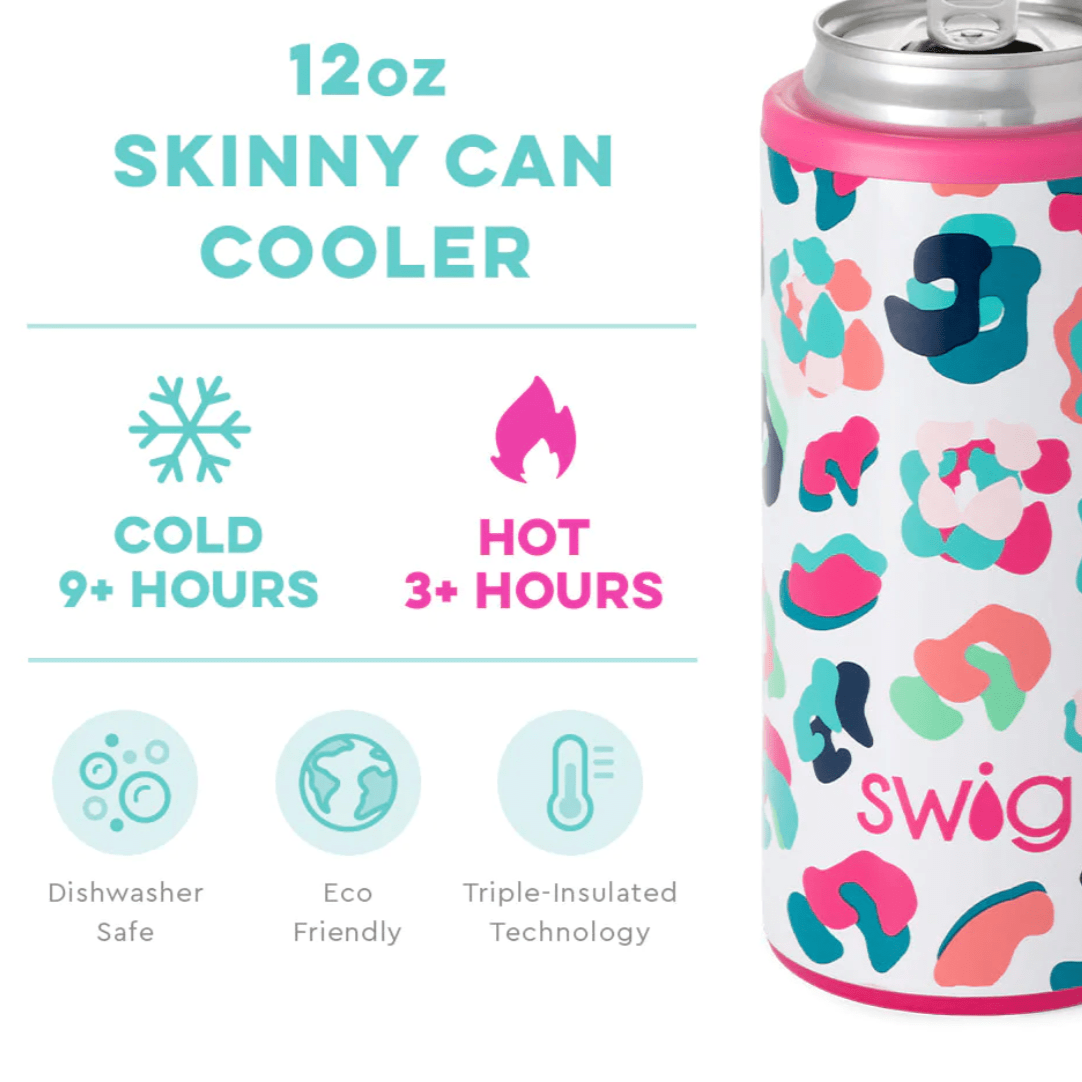 Swig Tumbler Swig Party Animal Skinny Can Cooler (12oz)